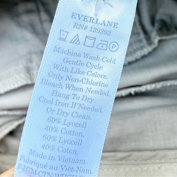 Everlane Way High Drape Pants Sz 0 - Picture 5 of 6